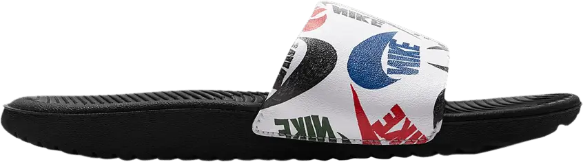  Nike Kawa Slide SE JDI GS &#039;Black&#039;