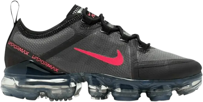 Nike VaporMax 2019 BG &#039;Black Bright Crimson&#039;