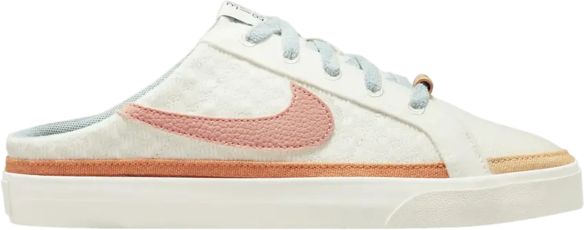Nike Wmns Court Legacy Mule &#039;Sail Light Madder Root&#039;