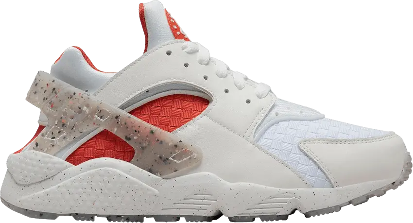  Nike Wmns Air Huarache Crater Premium &#039;White Orange&#039;