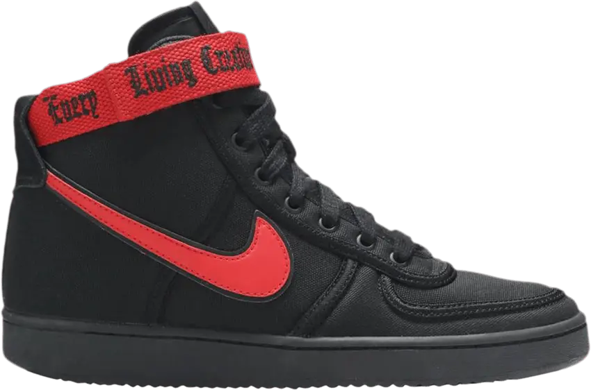 Nike Vlone x Vandal High Supreme Vintage &#039;Black Red&#039;