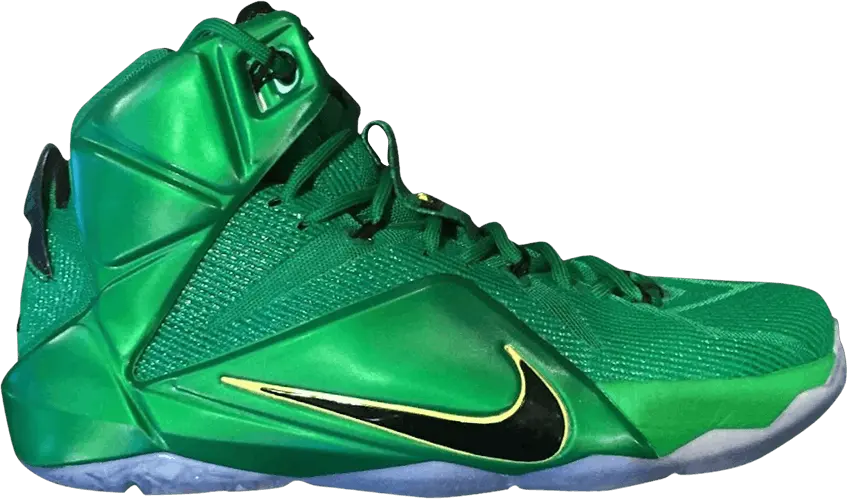  Nike LeBron 12 &#039;Oregon Ducks&#039; PE