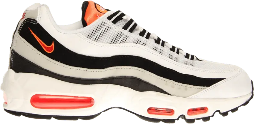  Nike Air Max 95 &#039;Grey Hyper Crimson&#039;