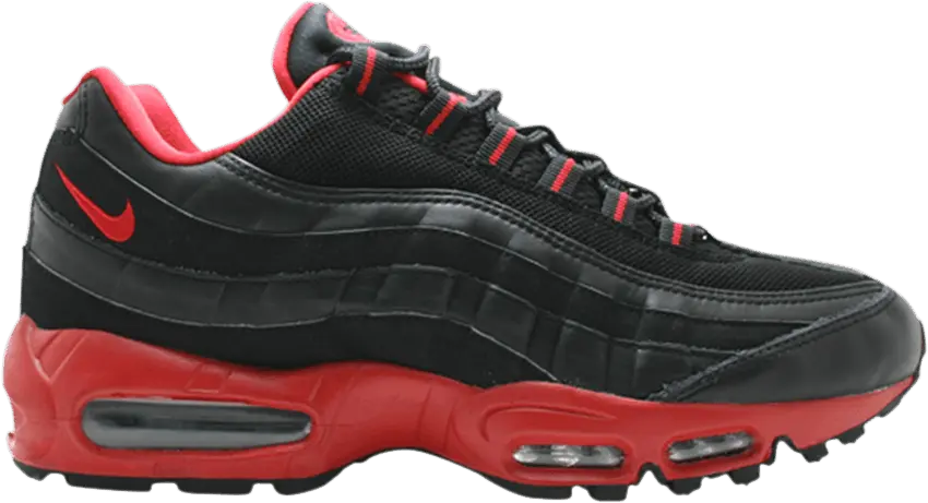  Nike Air Max 95 Black Varsity Red