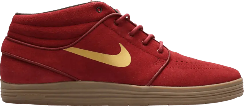  Nike SB Stefan Janoski Lunar Mid Team Red