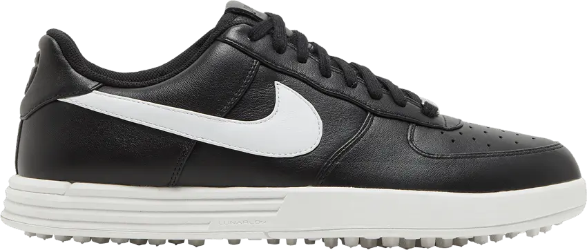  Nike Lunar Force 1 Golf &#039;Black White&#039;