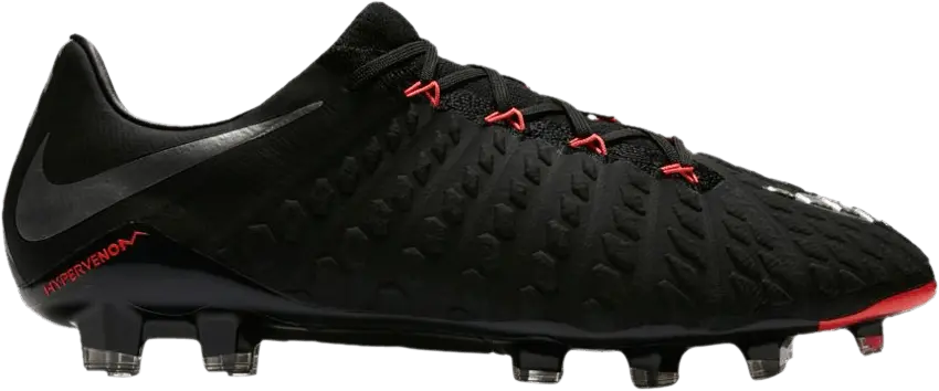  Nike Hypervenom Phantom 3 FG &#039;Black Anthracite&#039;