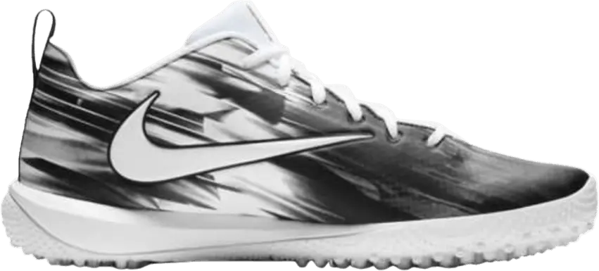  Nike Vapor Varsity Low Turf LAX &#039;Black White&#039;