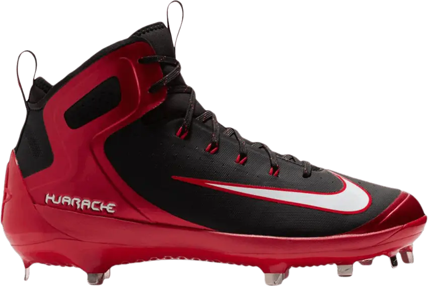  Nike Alpha Huarache Elite &#039;University Red Black&#039;