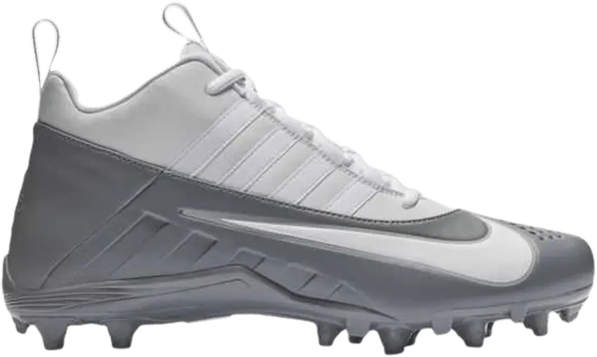  Nike Alpha Huarache 6 Varsity &#039;Cool Grey White&#039;