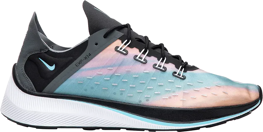  Nike Exp-X14 Black Blue Chill