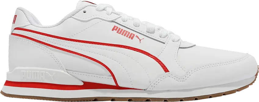Puma ST Runner V3 Bold &#039;White High Risk Red&#039;