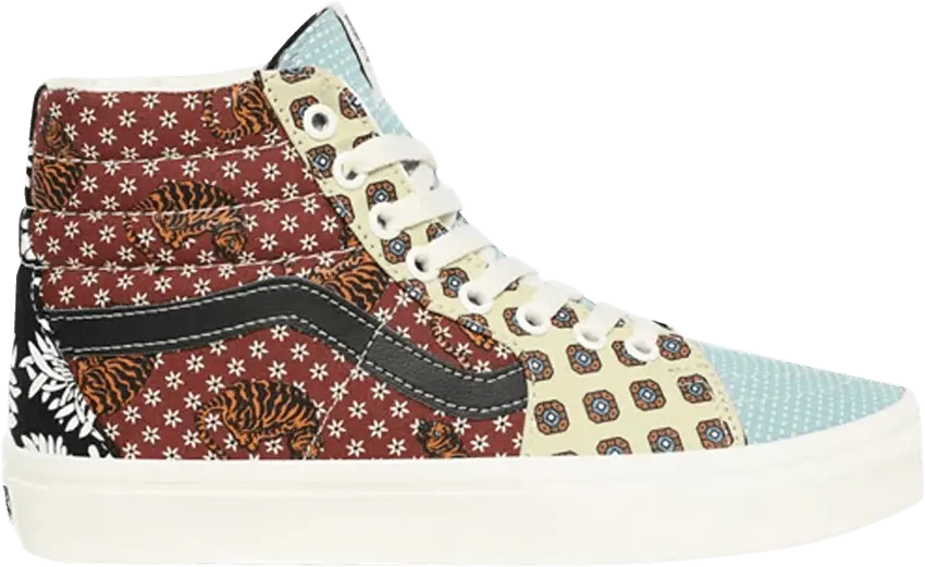  Vans Sk8-Hi &#039;Tiger Patchwork&#039;