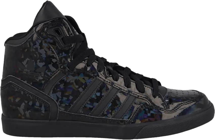  Adidas Wmns Extaball &#039;Black Iridescent&#039;