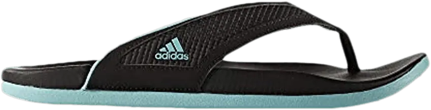  Adidas Wmns Adilette Comfort Slide &#039;Black Mint&#039;