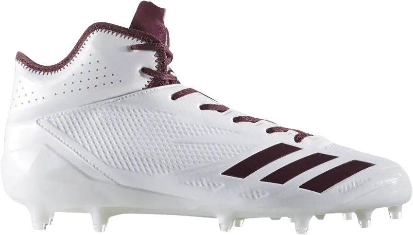 Adidas Adizero 5-Star 6.0 Mid &#039;White Maroon&#039;