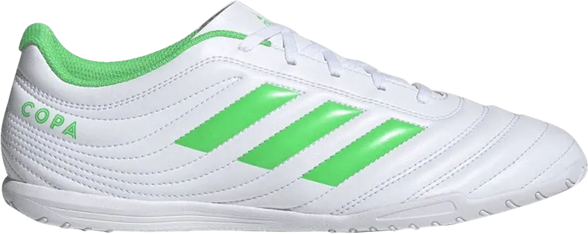 Adidas Copa 19.4 IN &#039;Virtuso Pack - White Solar Lime&#039;