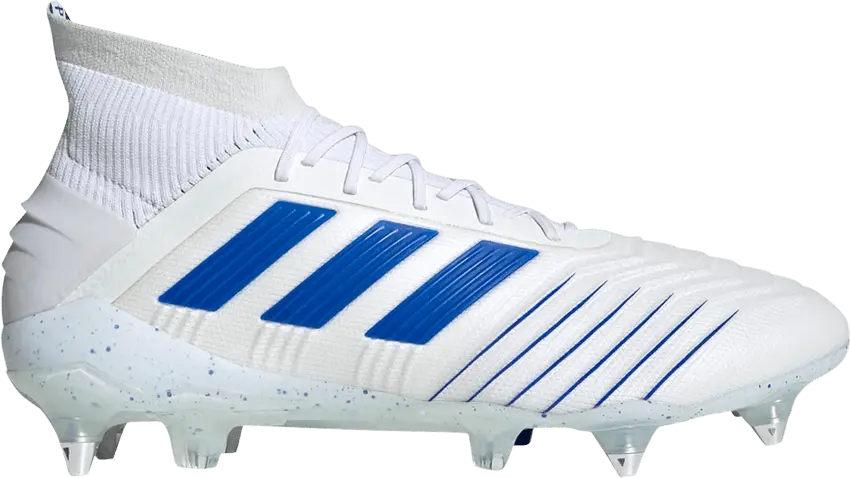 Adidas Predator 19.1 SG &#039;White Bold Blue&#039;