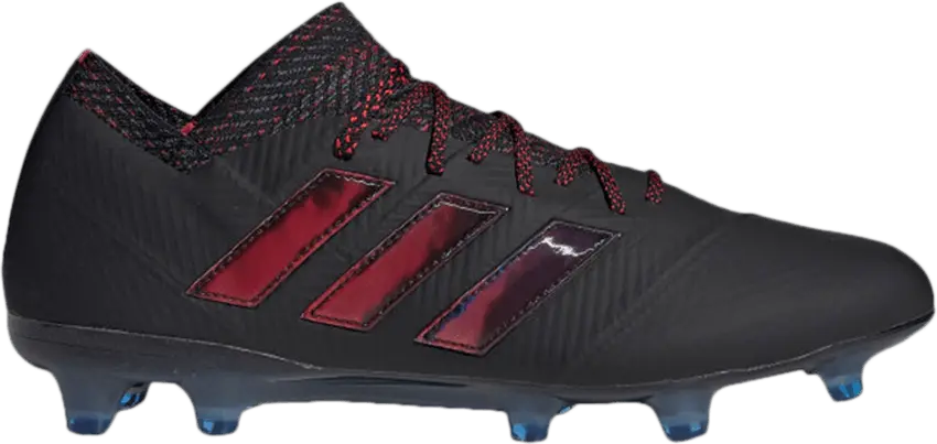  Adidas Nemeziz 18.1 FG &#039;Black Red Football Blue&#039;