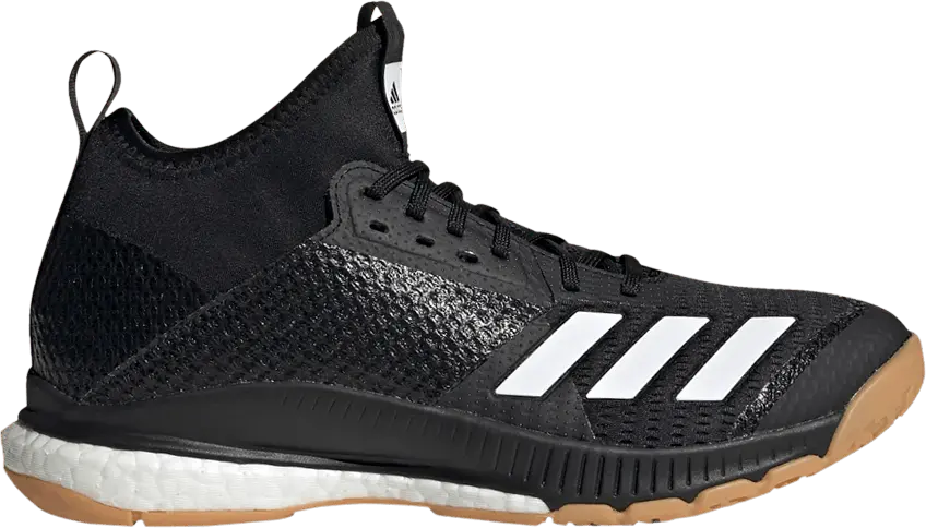  Adidas Wmns Crazyflight X 3 Mid &#039;Core Black Gum&#039;
