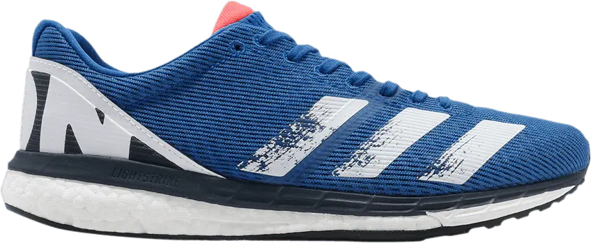  Adidas Adizero Boston 8 &#039;Glow Blue&#039;
