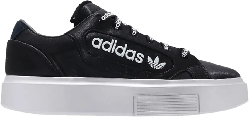  Adidas Wmns Sleek Super &#039;Black&#039;