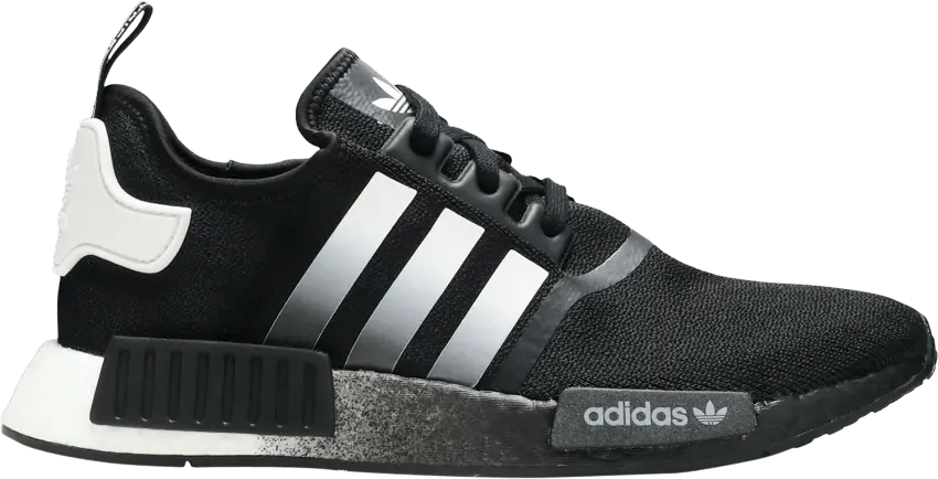  Adidas NMD_R1 &#039;Black Silver&#039;