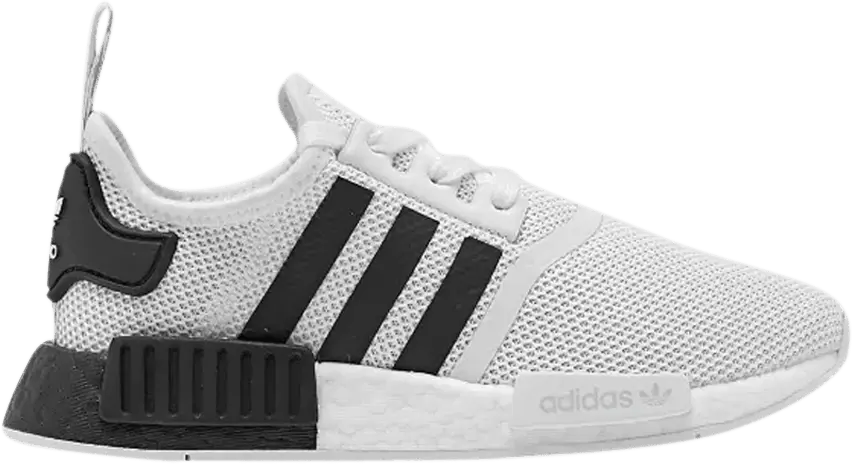  Adidas NMD_R1 J &#039;Cloud White Black&#039;