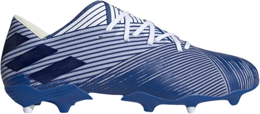  Adidas Nemeziz 19.2 FG &#039;White Royal Blue&#039;