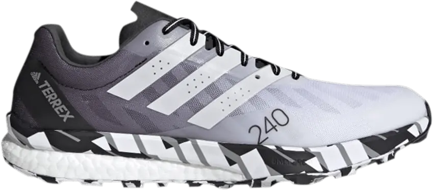  Adidas Terrex Speed Ultra Trail &#039;White Black&#039;