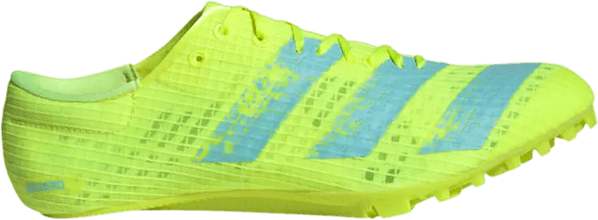  Adidas Adizero Finesse Spikes &#039;Solar Yellow Aqua&#039;