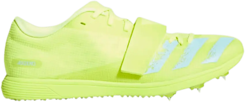  Adidas Adizero Triple Jump &#039;Solar Yellow Aqua&#039;