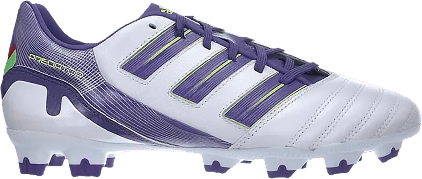  Adidas Predator Absolion TRX FG &#039;White Sharp Purple&#039;