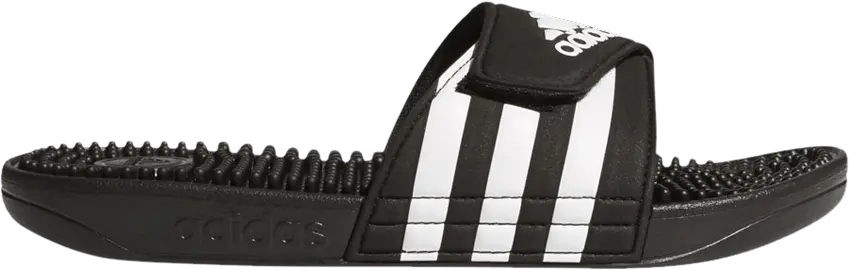 Adidas Wmns Adissage Slides &#039;Black White&#039;