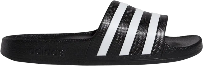  Adidas Wmns Adilette Aqua Slides &#039;Black White&#039;
