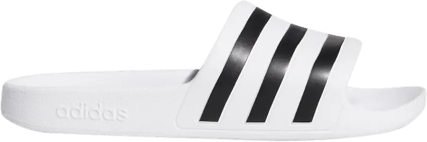  Adidas Wmns Adilette Aqua Slide &#039;Cloud White Black&#039;