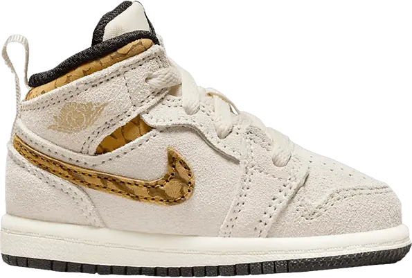  Air Jordan 1 Mid SE TD &#039;Brown Elephant&#039;