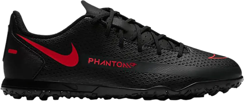 Nike Phantom GT Club Turf GS &#039;Black Chile Red&#039;