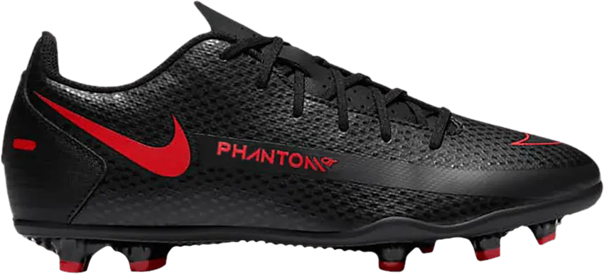 Nike Phantom GT Club MG GS &#039;Black Chile Red&#039;