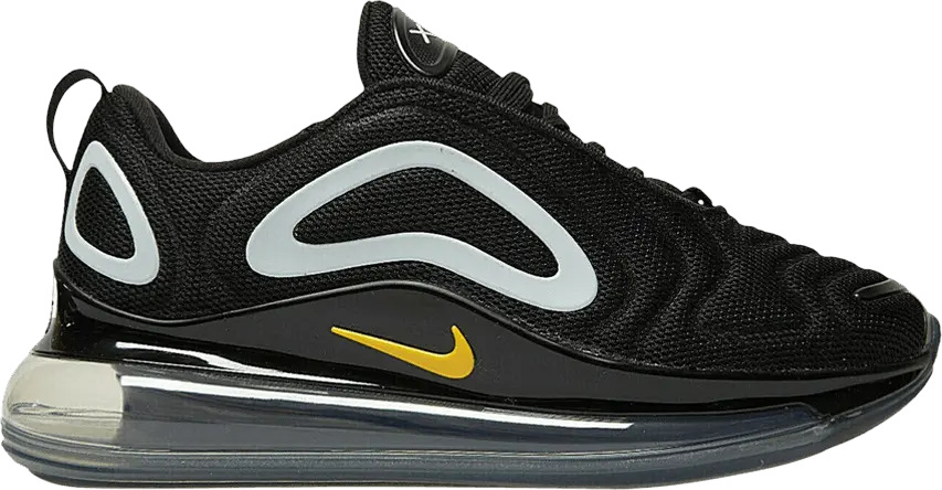  Nike Air Max 720 GS &#039;Black Amarillo&#039;