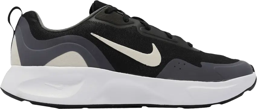  Nike Wearallday GS &#039;Black Light Bone&#039;