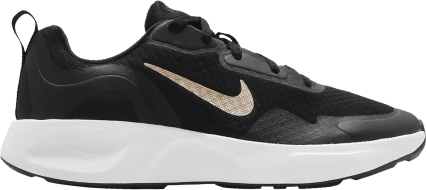 Nike Wearallday GS &#039;Black Metallic Gold&#039;