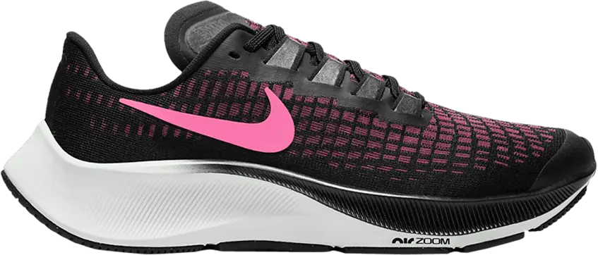 Nike Air Zoom Pegasus 37 GS &#039;Black Pink Glow&#039;