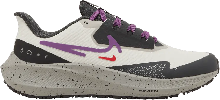 Nike Wmns Air Zoom Pegasus 39 Shield &#039;Light Bone Vivid Purple&#039;