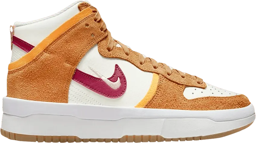  Nike Wmns Dunk High Rebel &#039;Sunset Rush Maroon&#039;