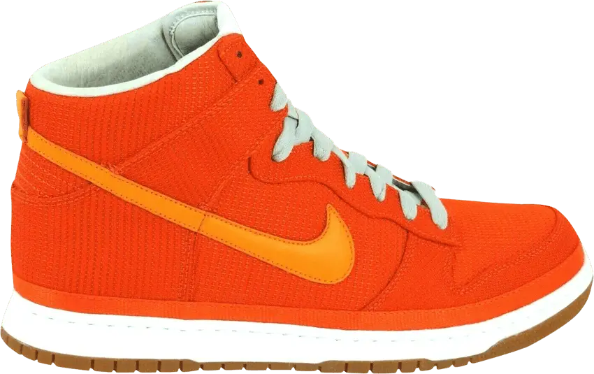  Nike Dunk High Supreme &#039;Orange Blaze&#039;