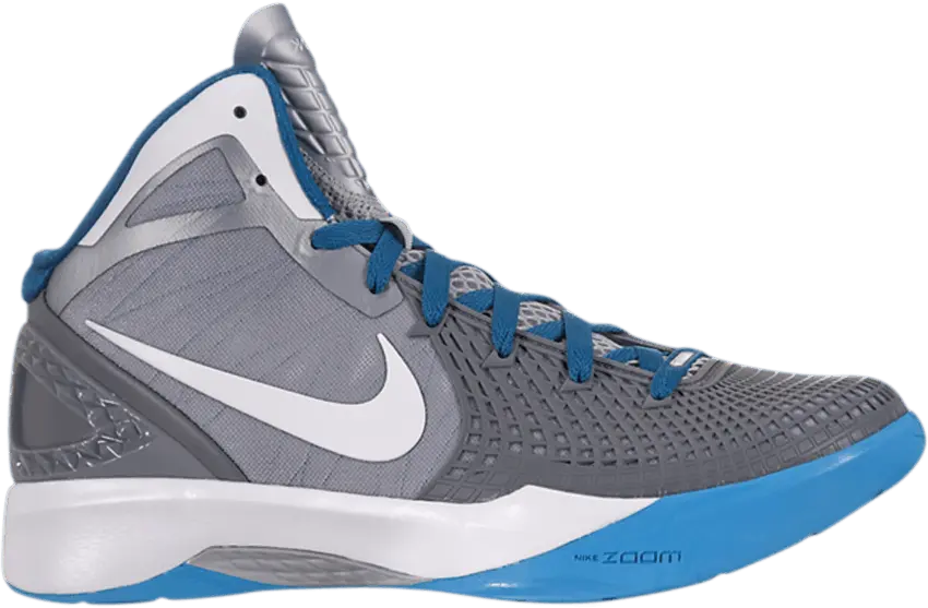  Nike Zoom Hyperdunk 2011 Supreme &#039;Wolf Grey Current Blue&#039;