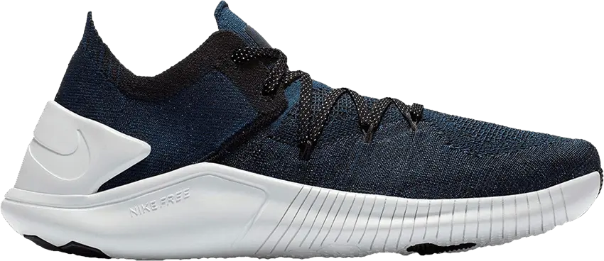  Nike Wmns Free TR Flyknit 3 Metallic &#039;College Navy&#039;