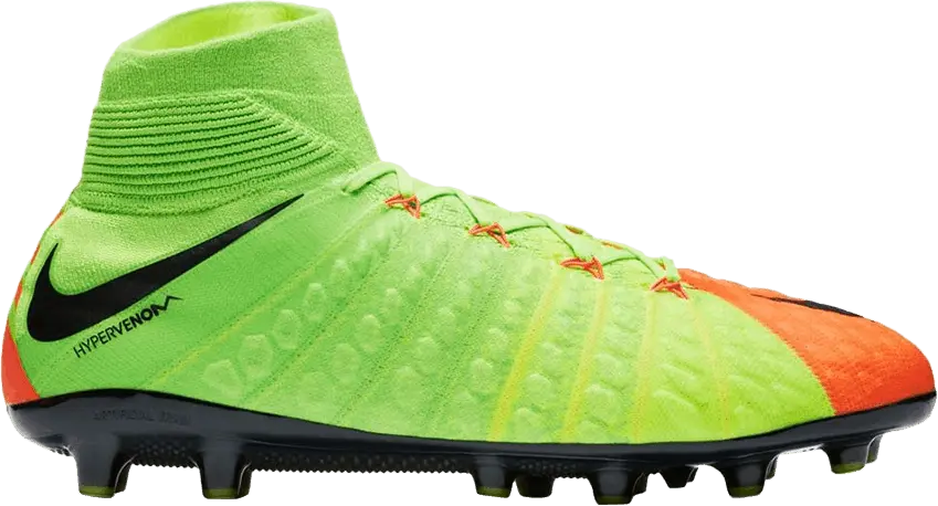 Nike Hypervenom Phantom 3 DF AG Pro &#039;Electric Green Hyper Orange&#039;