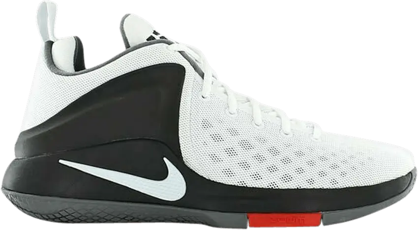  Nike LeBron Zoom Witness &#039;White Black&#039;